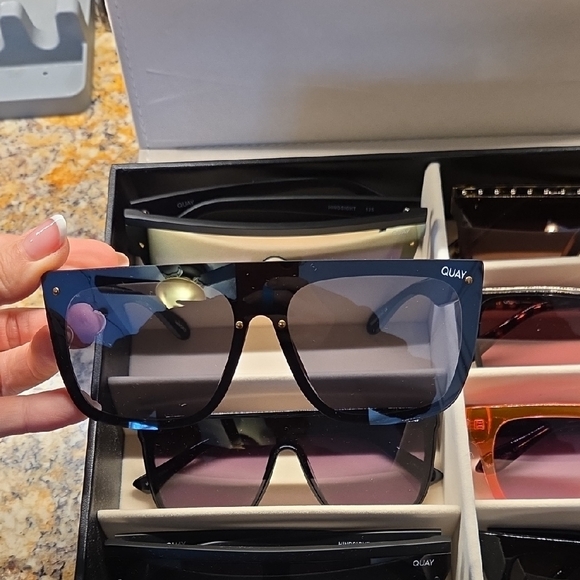 Quay Sunglasses Collection In Display Case - Picture 3 of 10